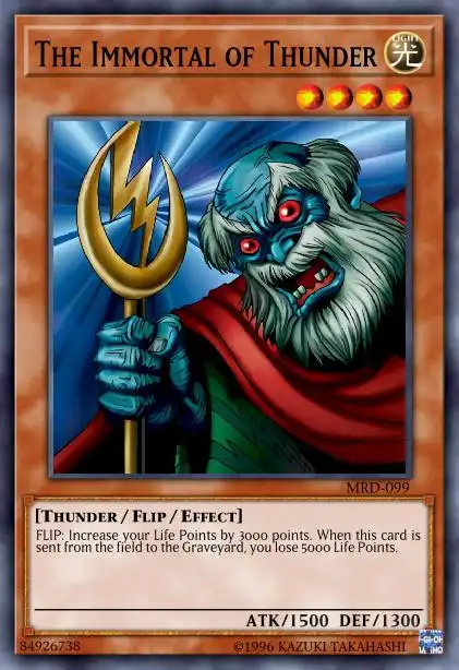 Edison Rulings for The Immortal of Thunder